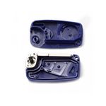 Auto si Moto - Electronice auto - Accesorii electronice auto - Fiat - Carcasa cheie tip briceag, 2 butoane, albastru - Infinity.ro