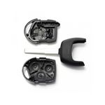 Auto si Moto - Electronice auto - Accesorii electronice auto - Ford Focus – Carcasa cheie 3 butoane (cu suport baterie) - Infinity.ro