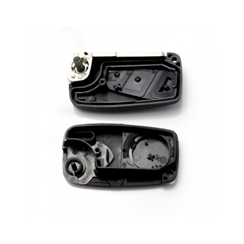 Auto si Moto - Electronice auto - Accesorii electronice auto - Fiat – Carcasa cheie tip briceag, 3 butoane, negru - Infinity.ro