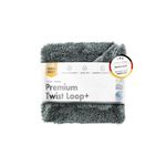 Auto si Moto - Intretinere auto - Produse curatare auto - Prosop auto ultra absorbant Chemicalworkz Premium Twist Loop Towel, 1600GSM gri 40x40 cm - Infinity.ro