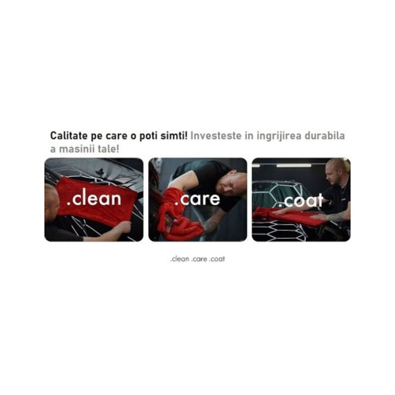 Auto si Moto - Intretinere auto - Produse curatare auto - Prosop auto ultra absorbant Chemicalworkz Shark Twisted Loop Towel, 1400GSM rosu 60x40 cm - Infinity.ro