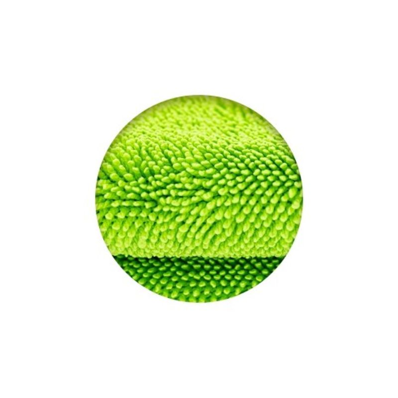 Auto si Moto - Intretinere auto - Produse curatare auto - Prosop auto ultra absorbant Chemicalworkz Shark Twisted Loop Towel, 1400GSM verde 40x40 cm - Infinity.ro