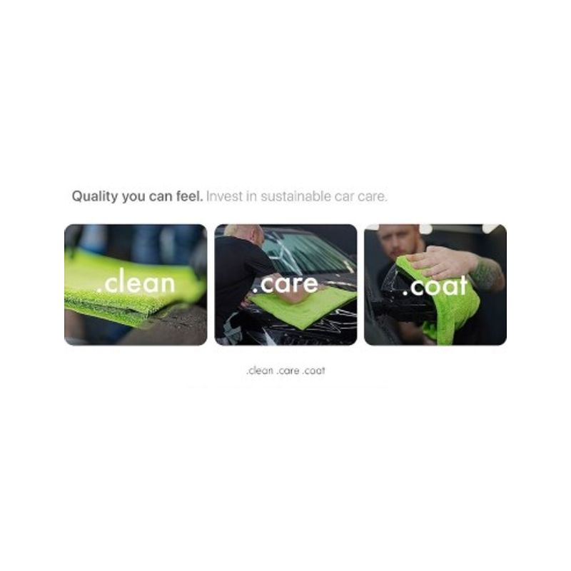 Auto si Moto - Intretinere auto - Produse curatare auto - Prosop auto ultra absorbant Chemicalworkz Shark Twisted Loop Towel, 1400GSM verde 40x40 cm - Infinity.ro