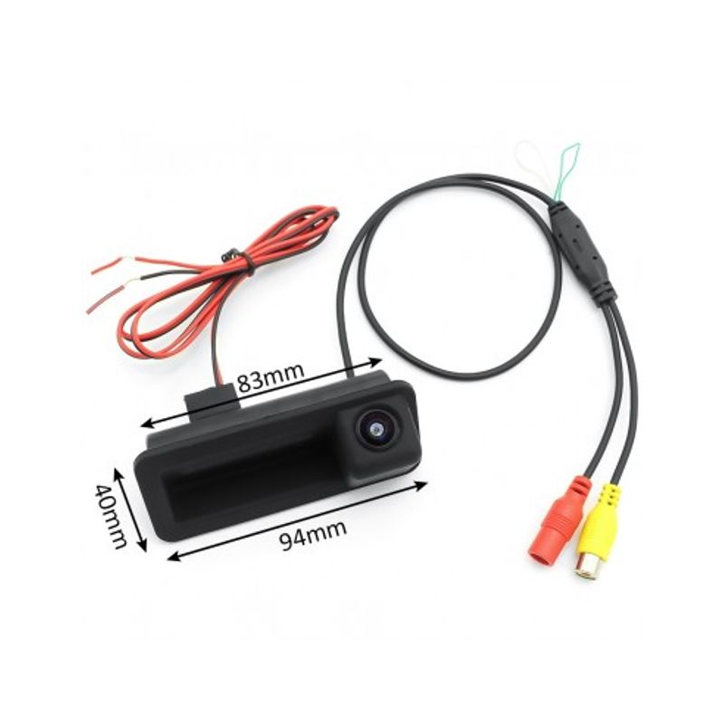 Auto si Moto - Electrice auto - Sigurante si accesorii - Camera marsarier HD cu StarLight Night Vision pentru Ford Mondeo MK4, Focus MK2, Fiesta, Smax, pe manerul de la hayon - Infinity.ro