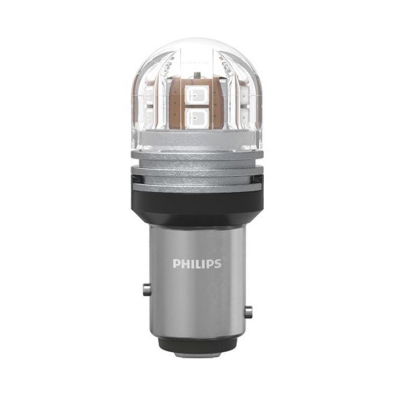 Auto si Moto - Electrice auto - Iluminare si semnalizare - Becuri auto - Set 2 leduri auto Rosu P21/5W Philips Ultinon Pro7000 SL lampa frana/lampa spate 12V/24V - Infinity.ro