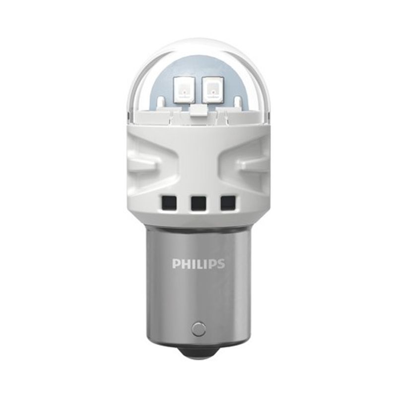 Auto si Moto - Electrice auto - Iluminare si semnalizare - Becuri auto - Set 2 leduri auto Rosu P21W Philips Ultinon Pro3100 SL lampa frana - Infinity.ro