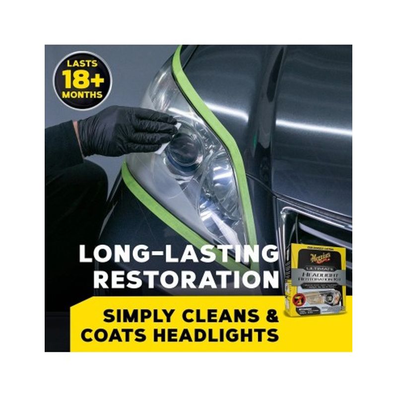 Auto si Moto - Reparatii si depanare - Scule auto - Scule si truse auto - Kit Restaurare Faruri Meguiar's Ultimate Headlight Restoration - Infinity.ro
