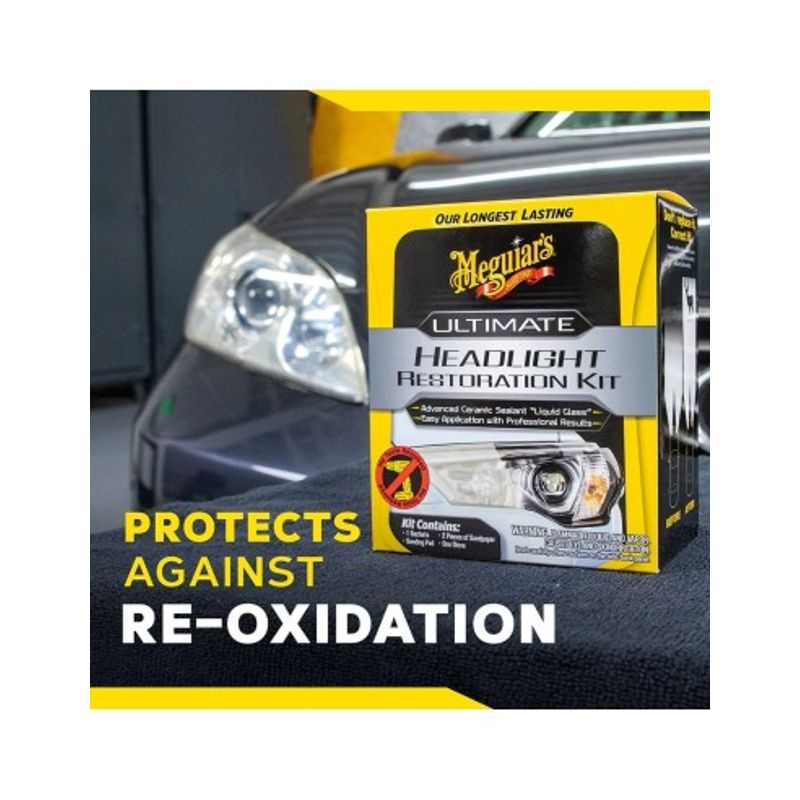 Auto si Moto - Reparatii si depanare - Scule auto - Scule si truse auto - Kit Restaurare Faruri Meguiar's Ultimate Headlight Restoration - Infinity.ro
