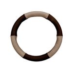 Auto si Moto - Intretinere auto - Huse auto - Husa Volan Din Piele Naturala Perforata Bej 37-39 cm - Infinity.ro