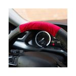 Auto si Moto - Intretinere auto - Huse auto - Husa Volan Din Piele Naturala Perforata Rosu 37-39 cm - Infinity.ro