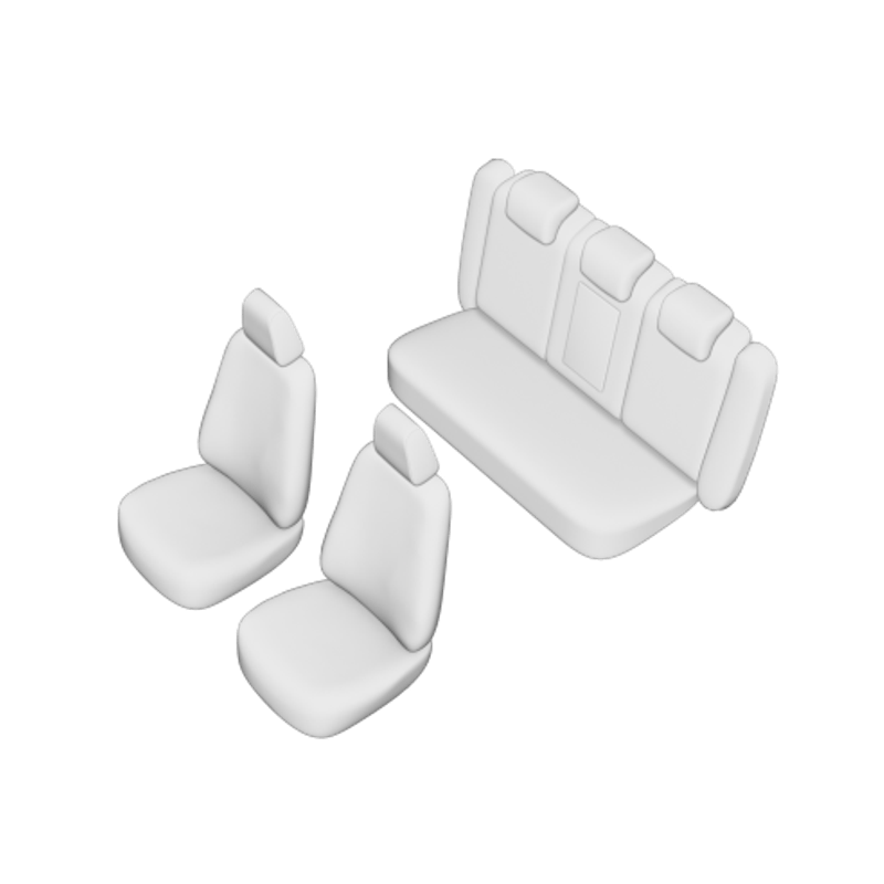 Auto si Moto - Intretinere auto - Huse auto - Set Huse Scaun Audi A4 2017- (bancheta Fractionata) Cu Tetiere Spate In Forma De L - Infinity.ro