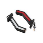 Auto si Moto - Electrice auto - Iluminare si semnalizare - Lumini ambientale - Set 2 lampi gabarit cu LED 12-24V MKH-258 - Infinity.ro