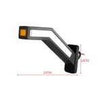 Auto si Moto - Electrice auto - Iluminare si semnalizare - Lumini ambientale - Set 2 lampi gabarit cu LED 12-24V MKH-258 - Infinity.ro