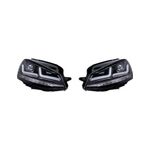 Auto si Moto - Electrice auto - Iluminare si semnalizare - Becuri auto - Set 2 faruri LED pentru VW Golf VII (2012-2016) Negru LEDriving Xenon / pozitie Halogen Osram - Infinity.ro