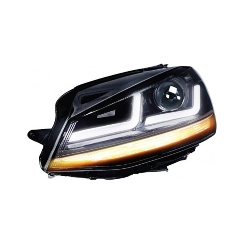 Auto si Moto - Electrice auto - Iluminare si semnalizare - Becuri auto - Set 2 faruri LED pentru VW Golf VII (2012-2016) Negru LEDriving Xenon / pozitie Halogen Osram - Infinity.ro