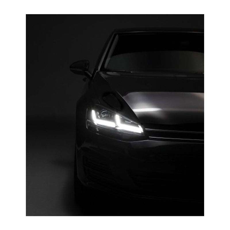 Auto si Moto - Electrice auto - Iluminare si semnalizare - Becuri auto - Set 2 faruri LED pentru VW Golf VII (2012-2016) Negru LEDriving Xenon / pozitie Halogen Osram - Infinity.ro