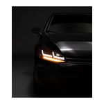 Auto si Moto - Electrice auto - Iluminare si semnalizare - Becuri auto - Set 2 faruri LED pentru VW Golf VII (2012-2016) Negru LEDriving Xenon / pozitie Halogen Osram - Infinity.ro