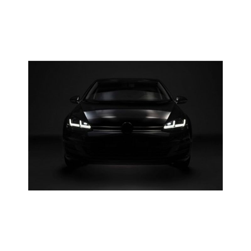Auto si Moto - Electrice auto - Iluminare si semnalizare - Becuri auto - Set 2 faruri LED pentru VW Golf VII (2012-2016) Negru LEDriving Xenon / pozitie Halogen Osram - Infinity.ro