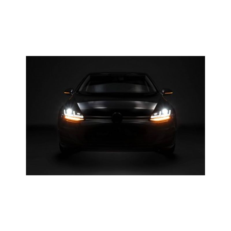 Auto si Moto - Electrice auto - Iluminare si semnalizare - Becuri auto - Set 2 faruri LED pentru VW Golf VII (2012-2016) Negru LEDriving Xenon / pozitie Halogen Osram - Infinity.ro