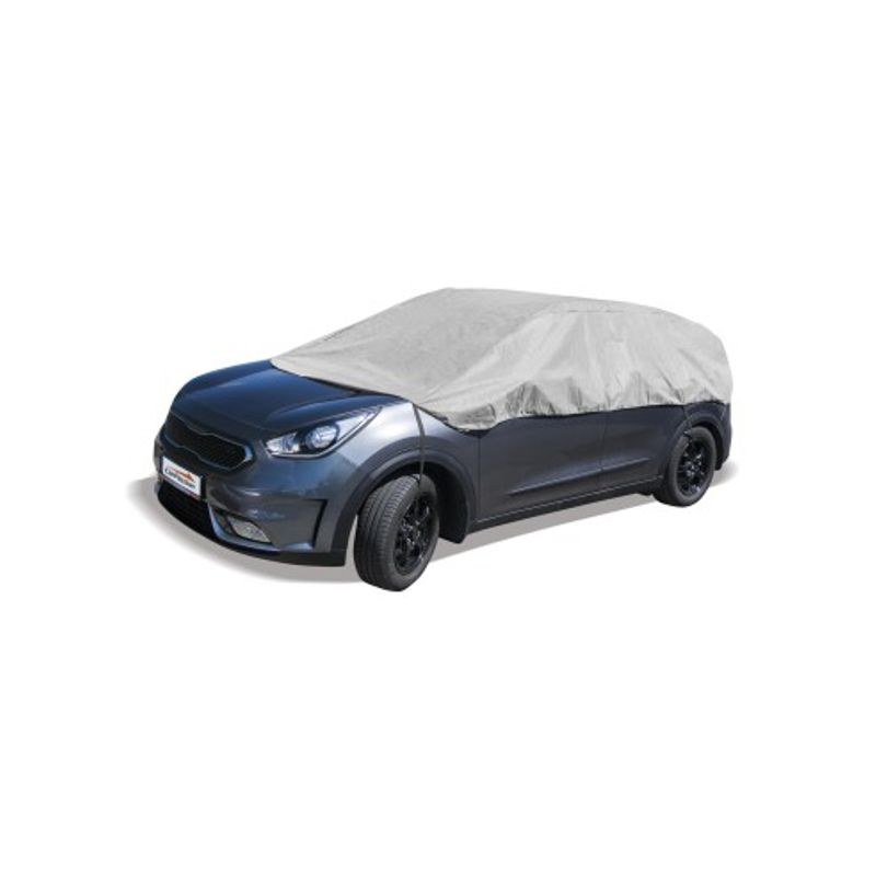 Auto si Moto - Electrice auto - Alte accesorii electrice auto - Semi-Prelata auto pentru masini hatchback Carpasssion S/M 255-275 x 116 x 70 cm - Infinity.ro