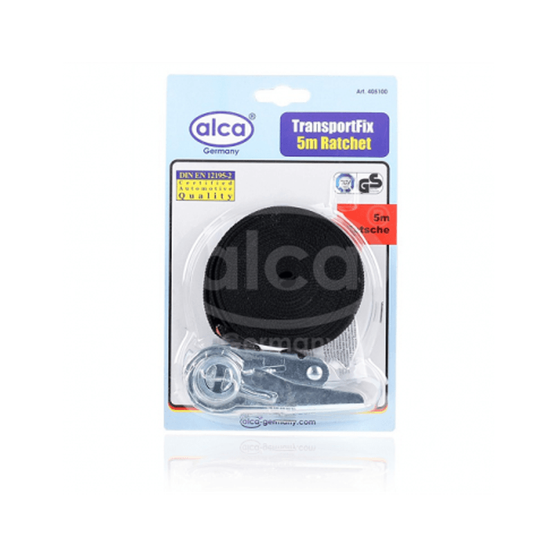Auto si Moto - Electrice auto - Alte accesorii electrice auto - Chinga ancorare marfa cu clichet 1X5 M ALCA 245 daN - Infinity.ro