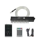Auto si Moto - Electrice auto - Iluminare si semnalizare - Lumini ambientale - Kit Fibra Optica 3W efect stele cazatoare / meteorit, Alb, 12 canale, 60 fire la 3M - STAR2 - Infinity.ro