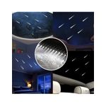 Auto si Moto - Electrice auto - Iluminare si semnalizare - Lumini ambientale - Kit Fibra Optica 3W efect stele cazatoare / meteorit, Alb, 12 canale, 60 fire la 3M - STAR2 - Infinity.ro