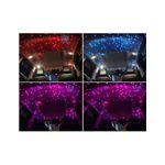 Auto si Moto - Electrice auto - Iluminare si semnalizare - Lumini ambientale - Kit Fibra Optica Plafon Instelat auto RGBW 650 Fire 3M 0.75mm cu aplicatie pe telefon si telecomanda - Infinity.ro