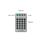 Auto si Moto - Electrice auto - Iluminare si semnalizare - Lumini ambientale - Kit Fibra Optica 3W efect stele cazatoare / meteorit, Alb, 12 canale, 60 fire la 2M - Infinity.ro