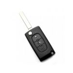 Auto si Moto - Electronice auto - Accesorii electronice auto - Citroen / Peugeot 307 - Carcasa tip cheie briceag cu 3 butoane, lama VA2-SH3, fara suport baterie - Infinity.ro