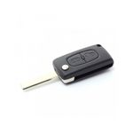 Auto si Moto - Electronice auto - Accesorii electronice auto - Citroen / Peugeot 307 - Carcasa tip cheie briceag cu 2 butoane, lama VA2-SH2 cu suport baterie - Infinity.ro
