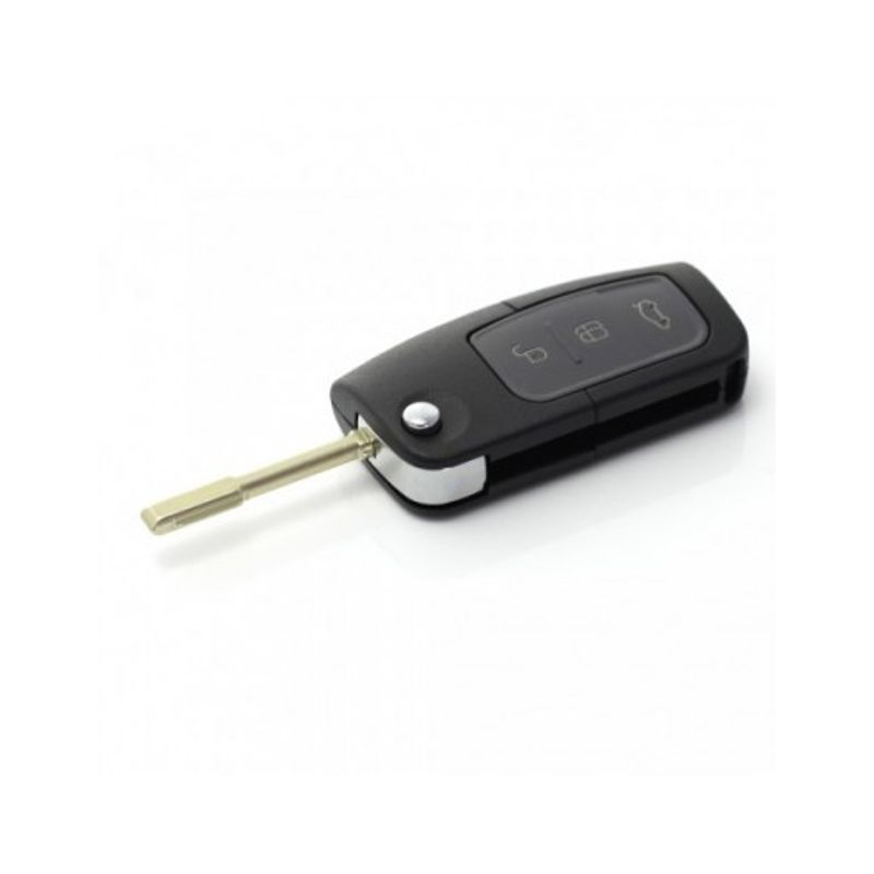 Auto si Moto - Electronice auto - Accesorii electronice auto - Ford - Carcasa tip cheie briceag cu 3 butoane - Infinity.ro