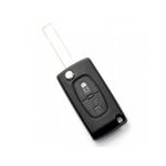 Auto si Moto - Electronice auto - Accesorii electronice auto - Citroen / Peugeot 307 - Carcasa tip cheie briceag cu 2 butoane, lama VA2-SH2 fara suport baterie - Infinity.ro