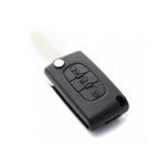 Auto si Moto - Electronice auto - Accesorii electronice auto - Citroen / Peugeot 307 - Carcasa tip cheie briceag cu 3 butoane, lama VA2-SH3, fara suport baterie, buton portbagaj - Infinity.ro