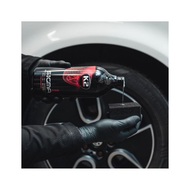 Auto si Moto - Intretinere auto - Detergenti auto - Solutie Intretinere Anvelope tip Gel K2 Sigma Pro, 1L - Infinity.ro