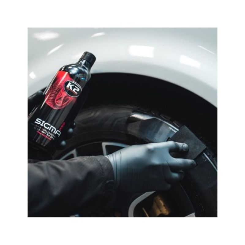 Auto si Moto - Intretinere auto - Detergenti auto - Solutie Intretinere Anvelope tip Gel K2 Sigma Pro, 1L - Infinity.ro