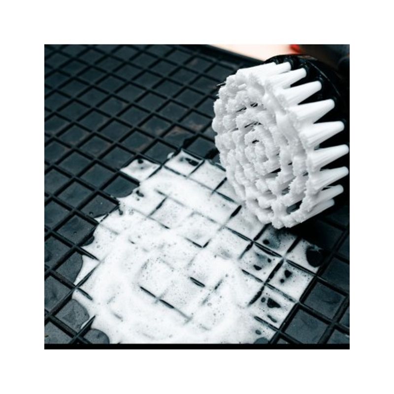 Auto si Moto - Intretinere auto - Produse curatare auto - Perie Curatat Tapiteria Rotativa Moale K2 Brill 10cm - Infinity.ro