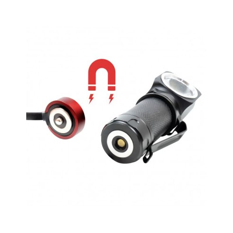 Sport si Outdoor - Camping - Articole solare camping - Lampi si lanterne camping - Lanterna Frontala Pni Adventure F75, Led 6w, 600 Lm, Cu Acumulator Si Incarcator Magnetic, Suport Pentru Cap - Infinity.ro