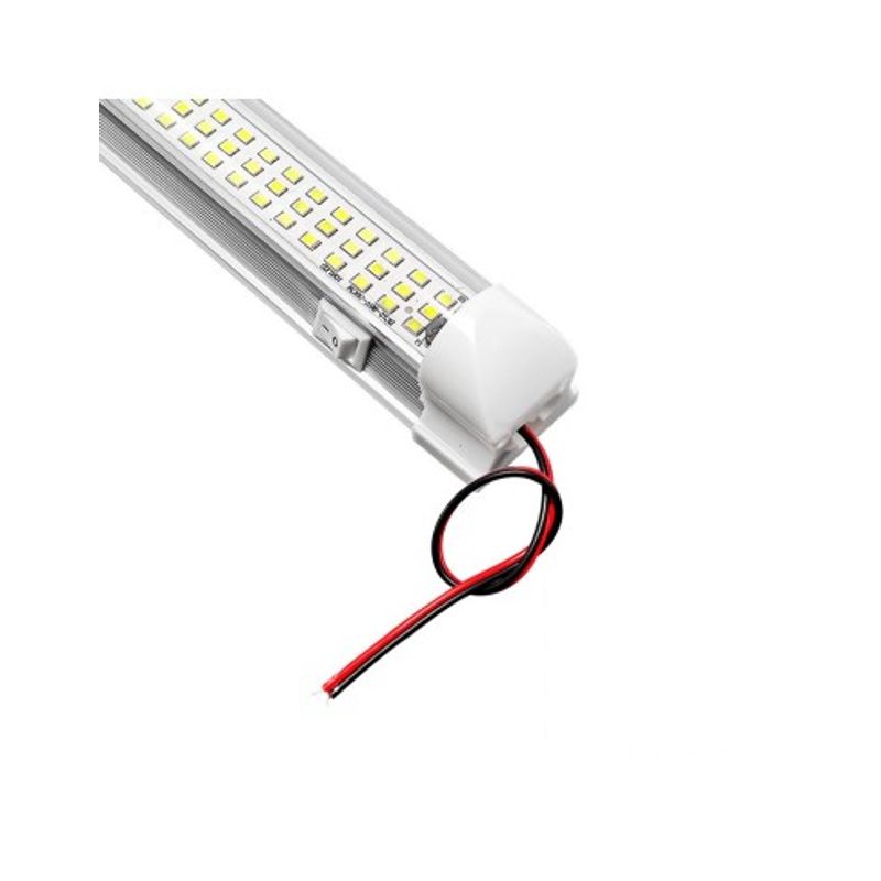 Auto si Moto - Electrice auto - Iluminare si semnalizare - Lumini ambientale - Lampa LED 12-24V iluminat interior 33CM, 108 SMD  pentru dube, camioane, autoutiliate, autoturisme etc - Infinity.ro