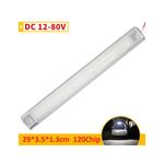 Auto si Moto - Electrice auto - Iluminare si semnalizare - Lumini ambientale - Lampa LED 12-24V 29CM, 120 SMD  iluminat interior pentru dube, camioane, autoutiliate, autoturisme etc - Infinity.ro