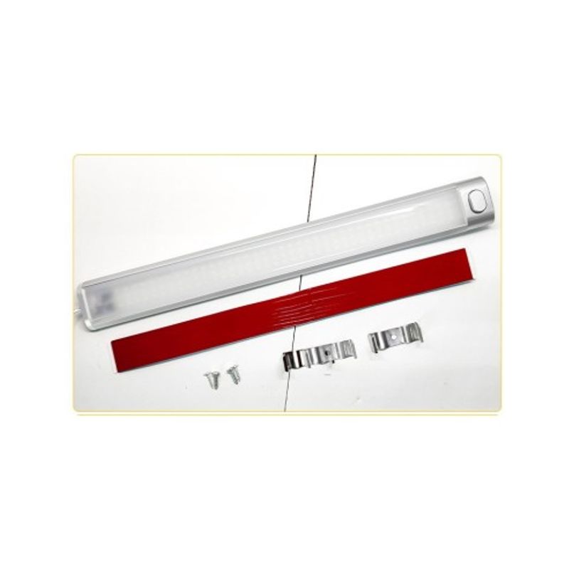 Auto si Moto - Electrice auto - Iluminare si semnalizare - Lumini ambientale - Lampa LED 12-24V 29CM, 120 SMD  iluminat interior pentru dube, camioane, autoutiliate, autoturisme etc - Infinity.ro
