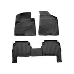 Auto si Moto - Intretinere auto - Covorase auto - Set covorase auto din cauciuc tip tavita pentru Hyundai Santa Fe II (Cm) (2010-2012) - Infinity.ro