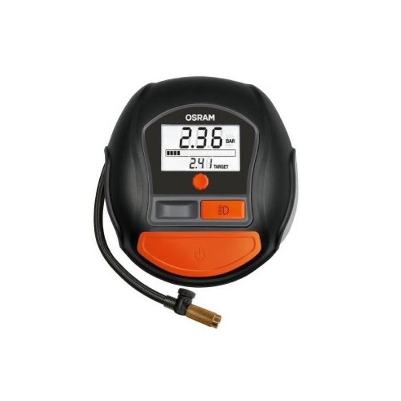 Auto si Moto - Electrice auto - Alte accesorii electrice auto - Compresor aer auto 12V 180W(5.5 BAR) cu afisaj digital TYREINFLATE 1000  Osram - Infinity.ro