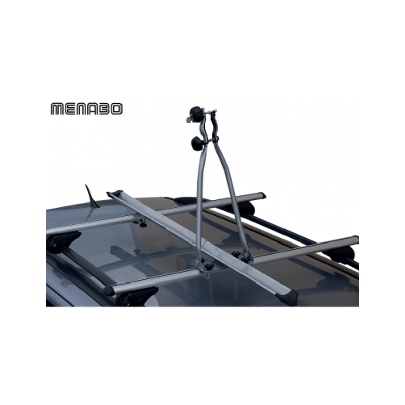 Sport si Outdoor - Ciclism - Accesorii pentru biciclete - Suporturi accesorii biciclete - Suport Bicicleta Menabo Huggy Lock Cu Prindere Pe Bare Transversale - Infinity.ro