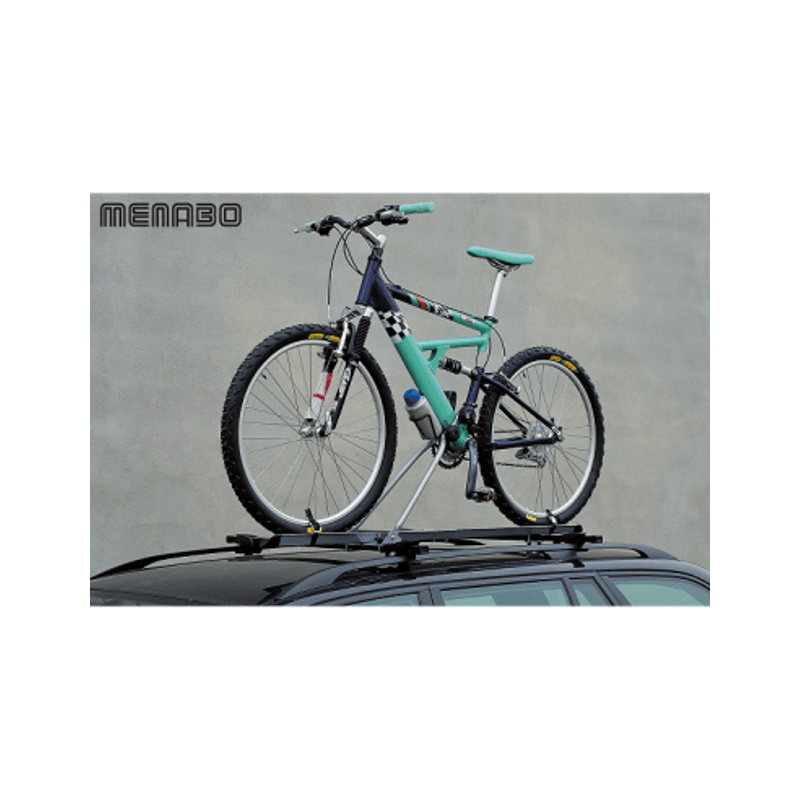 Sport si Outdoor - Ciclism - Accesorii pentru biciclete - Suporturi accesorii biciclete - Suport Bicicleta Menabo Huggy Lock Cu Prindere Pe Bare Transversale - Infinity.ro