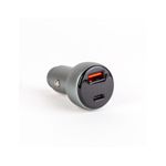 Auto si Moto - Piese auto si accesorii - Interior auto - Accesorii interior - Adaptor bricheta auto cu mufa tip C PD si priza USB, incarcare rapida, afisaj de tensiune 48W - Infinity.ro
