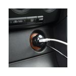 Auto si Moto - Piese auto si accesorii - Interior auto - Accesorii interior - Adaptor 3 in 1 pentru bricheta auto + USB negru - Infinity.ro