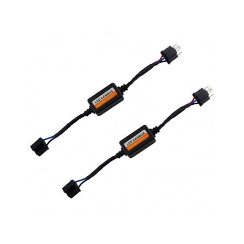 Auto si Moto - Electrice auto - Iluminare si semnalizare - Becuri auto - Set 2 anulatoare eroare becuri LED H4 12V - K12-H4-12V - Infinity.ro