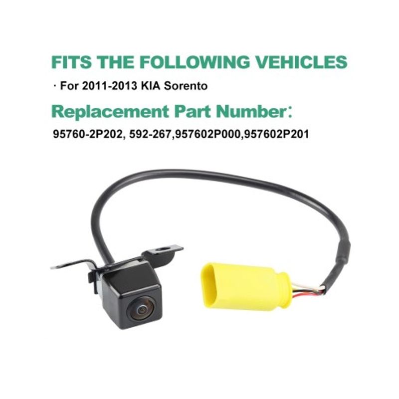 Auto si Moto - Electronice auto - Senzori de parcare - Camera marsarier KIA Sorento 2 (cu facelift) 2012-2014 - 957602P000, 592-267, 957602P201, 95760-2P202 - Infinity.ro