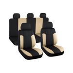 Auto si Moto - Intretinere auto - Huse auto - Set Huse Scaun Trend Bej, Umbrella - Infinity.ro